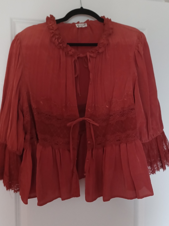 Free People Tops - Free People Chili Oil XL Bloomer Top